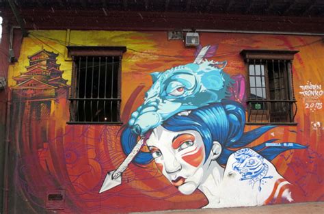 Discover the Bogota Graffiti scene, Colombia.