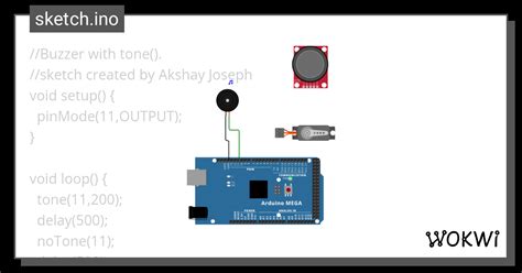 Buzzer Example Wokwi Esp Stm Arduino Simulator