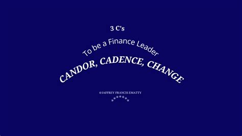 cs    finance leader
