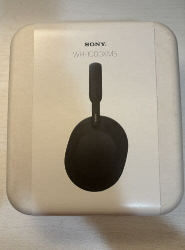 Sony Wh 1000xm5 Wireless Noise Canceling Headphones Black 27242923232 Ebay