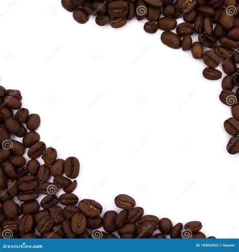 Coffee Bean Border stock photo. Image of caffeine, coffee - 19365952