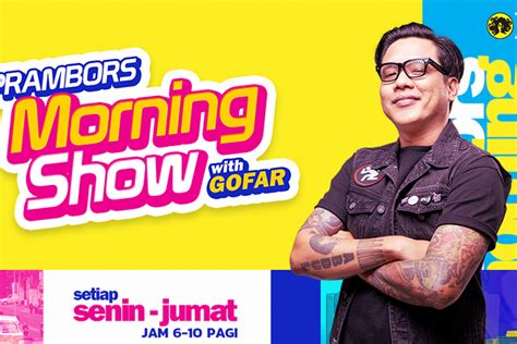 Foto Prambors Fm Tunda Program Siaran Gofar Hilman