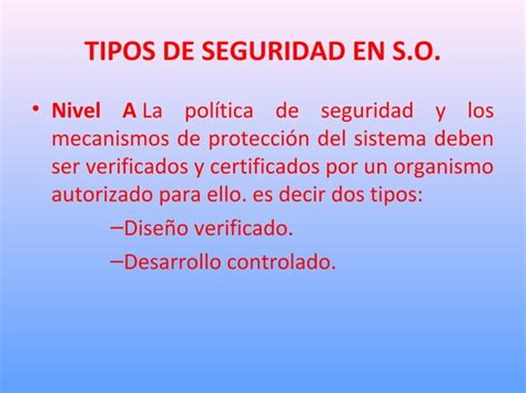 Seguridad En Sistemas Operativos Ppt