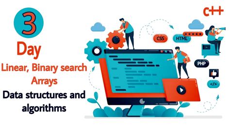 Day 03 Linear And Binary Search Array Data Structures And Algorithms Youtube