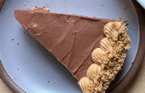 La tarte au chocolat et beurre de cacahuète quand le péché mignon