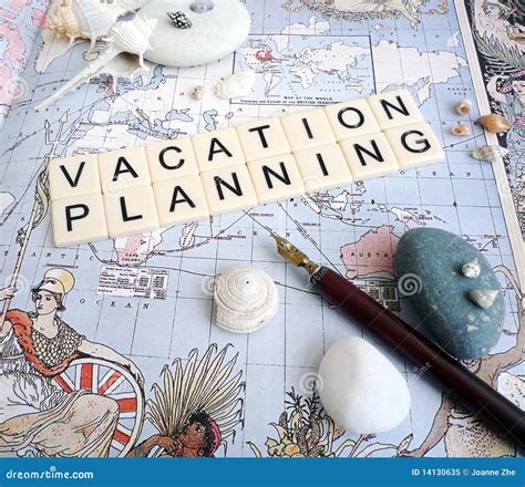 Vacation Planning Concept Stock Image Image Of Adventures 14130635