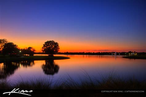 Tradition Lake during Sunset in Port St Lucie | HDR Photography by ...