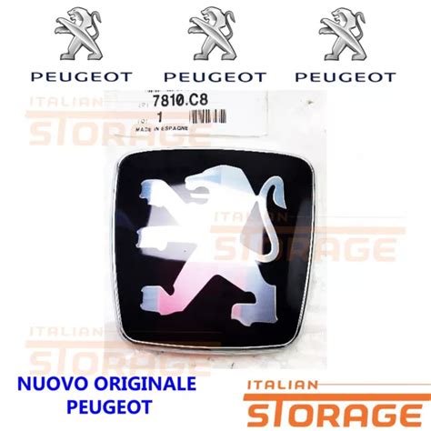 Peugeot Logo Embl Me Armes Hayon Arri Re Original C C