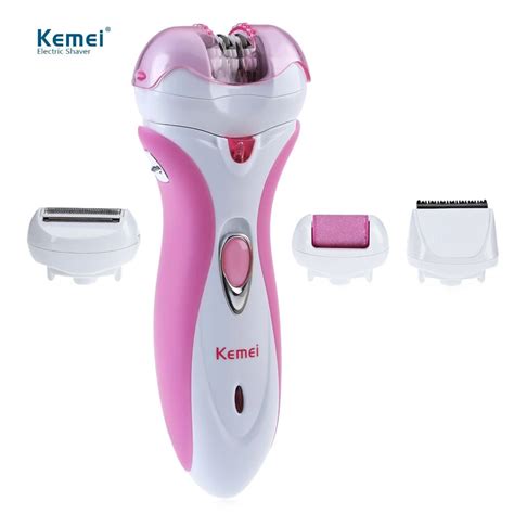 Kemei Km New Rechargeable Depilatory Epilator Female Shaver Hair