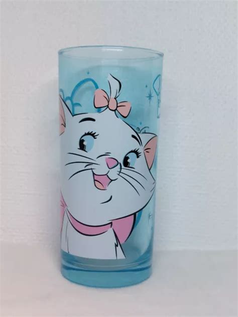 VERRE PORTRAIT DISNEY Les Aristochats Marie The Aristocats EUR 50 00