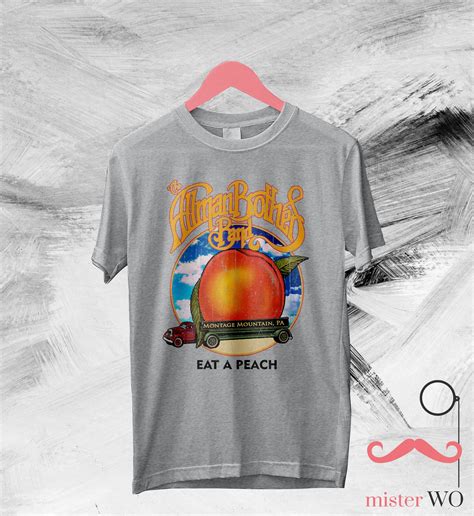 The Allman Brothers Band Eat A Peach Vintage T Shirt Sold By Dmitry Plotnikov Sku 39268609