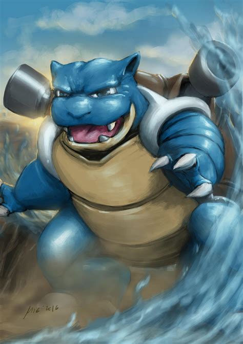 Blastoise By Themimig On Deviantart