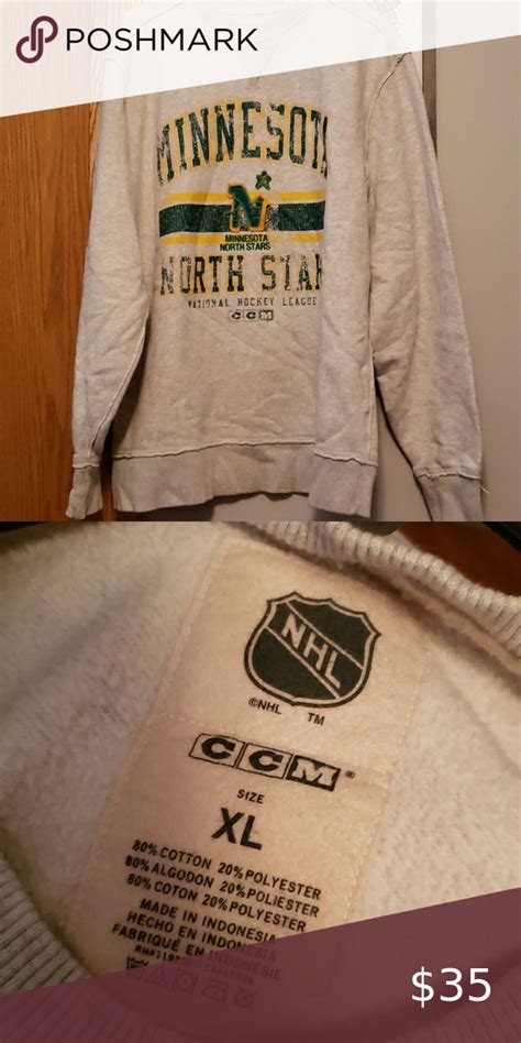 Minnesota North Stars Crewneck | Minnesota north stars, North star ...