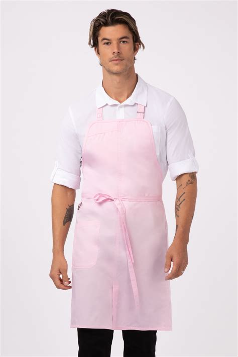 Chef Works Philippines Pink Brio Bib Apron ABN05 Chef Works