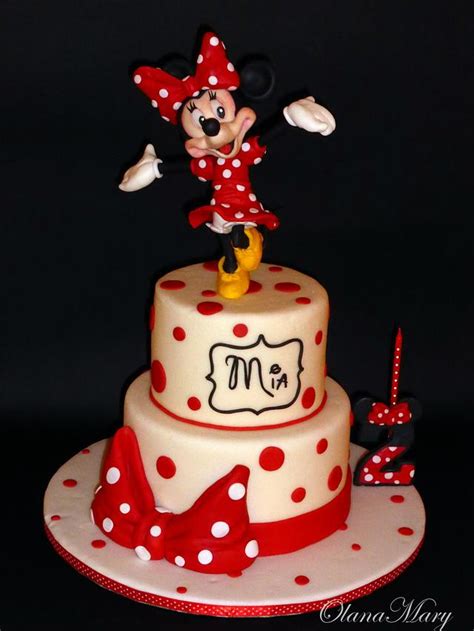 Minnie Decorated Cake By Olana Mary Cakesdecor