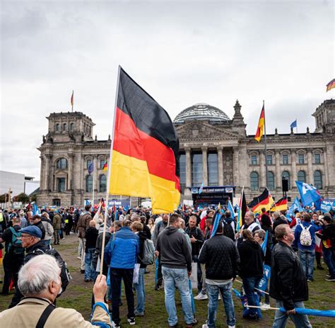 Regierungsviertel Tausende Teilnehmer Bei AfD Demonstration WELT