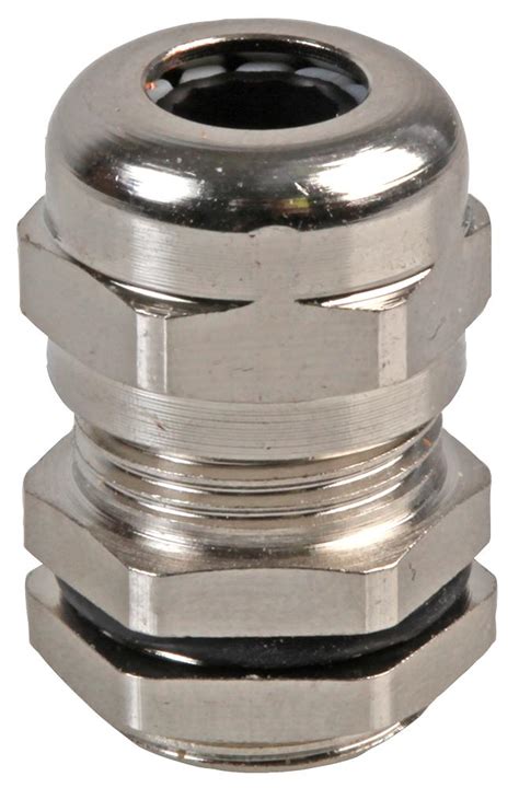 Pg Ma Pg7 Brass Nickel Plated Cable Gland 4 7mm Dia Pro Power Cpc