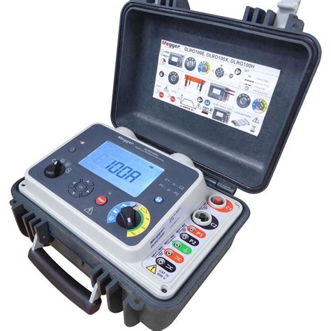 Megger Dlro Eb C Vip Total Calibration Pro