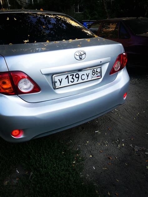 Симметрия заднего хода и рейлинги на крышу — Toyota Corolla (140/150 ...