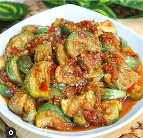 Resep Sambal Terong Lalap Sajikan Dengan Nasi Panas Auto Bikin Nagih