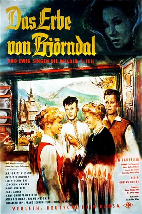 Reparto de Das Erbe von Björndal película 1960 Dirigida por Gustav