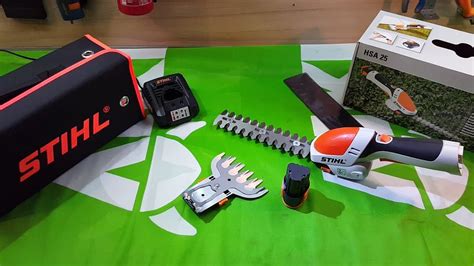 Nożyce Akumulatorowe Stihl Hsa 25 Cordless Shrub Grass Shears Stihl Hsa 25 Youtube