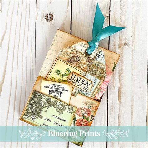 Clara Folio Kit Junk Journal Kit Art Journal Kit Folding Folio