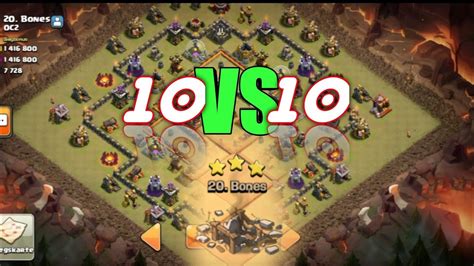 Rathaus 10 Angriffsstrategie Clash Of Clans YouTube