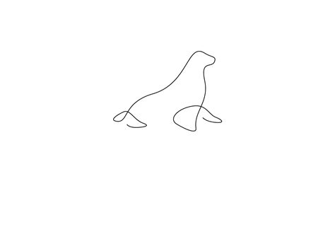 One Line Drawing Animals at PaintingValley.com | Explore collection of One Line Drawing Animals