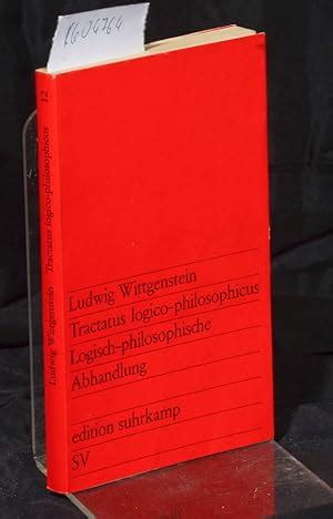 Logisch Philosophische Abhandlung Von Wittgenstein ZVAB