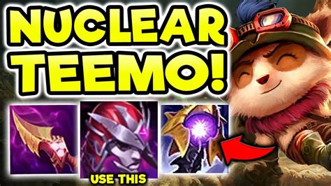 Nuclear Teemo Top 1v9 Toplane Easier Than Ever S11 Teemo Top