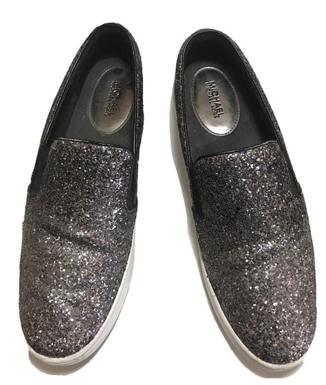 Michael Kors Women S Keaton Sequin Glitter Slip On Sn Gem