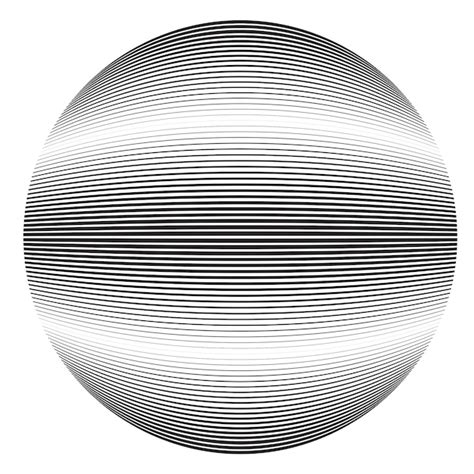 Premium Vector Lines Constructed Transparent Sphere Vector