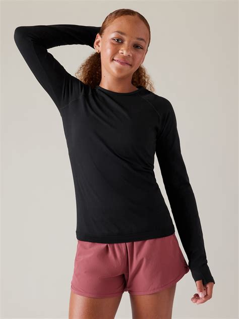 Athleta Girl Power Up Seamless Top Athleta