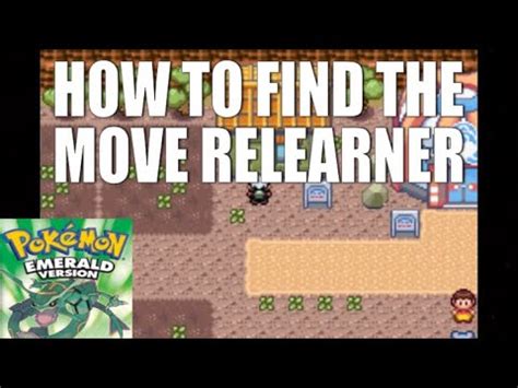 Where To Find The Move Relearner In Pokemon Emerald Ruby Sapphire Youtube