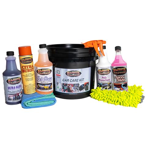 Car Care Kit Majestic Solutions Auto Detail Products