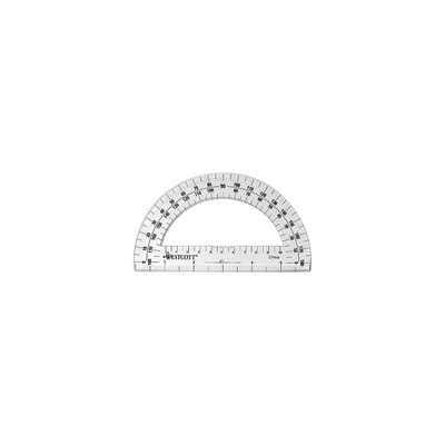 Westcott 180 Degree Protractor Plastic - Nortelshop