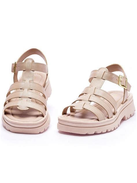 Sandália Infantil Feminina Tininha Fisherman Nude Compre Agora Dafiti Brasil