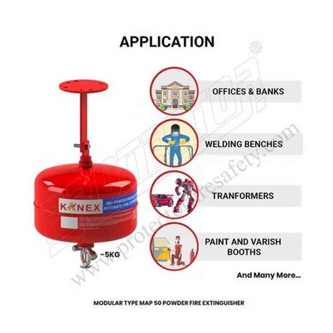 Fire Ext Auto Modular Map 50 5 Kg Kanex At Rs 225500 Kanex Fire