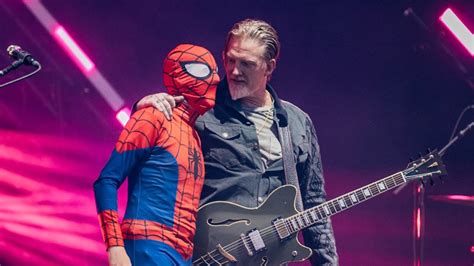 Spider Man Joins Queens Of The Stone Age On The Main Stage Of Rock