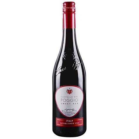 Castello Del Poggio Sweet Red 750 ml - Applejack