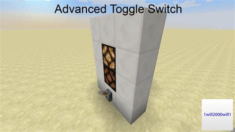 Advanced Toggle Switch Minecraft Project