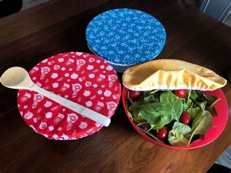 Make Elastic Bowl Covers To Save Food Beginner Sewing Projects