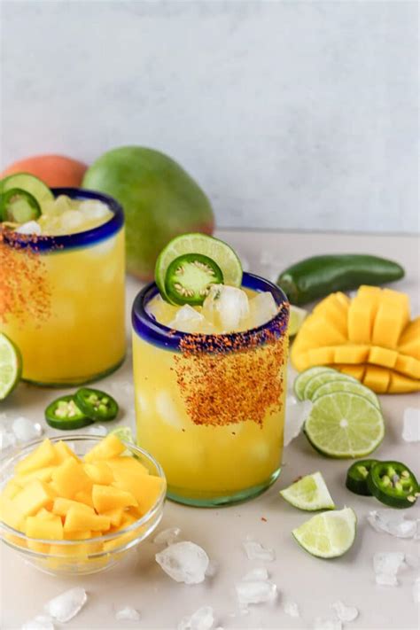 Spicy Mango Jalapeno Margarita Bits And Bites