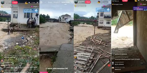 Malam Tahun Baru Rumah Warga Siulak Kerinci Hanyut Sungai Batang Merao