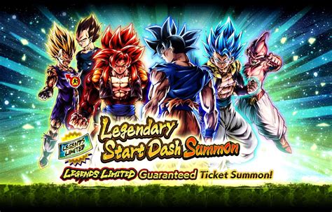 Legendary Start Dash Summon Summon Simulator Dragon Ball Legends Database