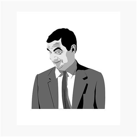 Mr Bean Meme Photographic Print By Funnythings01 Redbubble