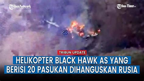 Menegangkan Begini Aksi Infanteri Rusia Tembak Jatuh Helikopter Uh