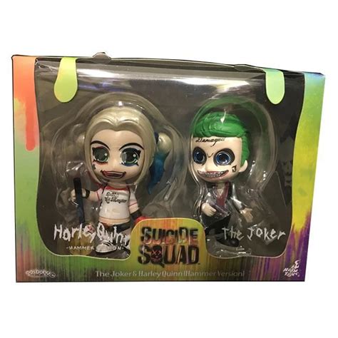 Suicide Squad Figurine 10cm Harley Quinn Joker Jeux Cdiscount Jeux