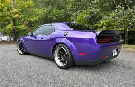 Dodge Challenger SRT Hellcat Redeye Purple Forgeline AL305 Wheel Front